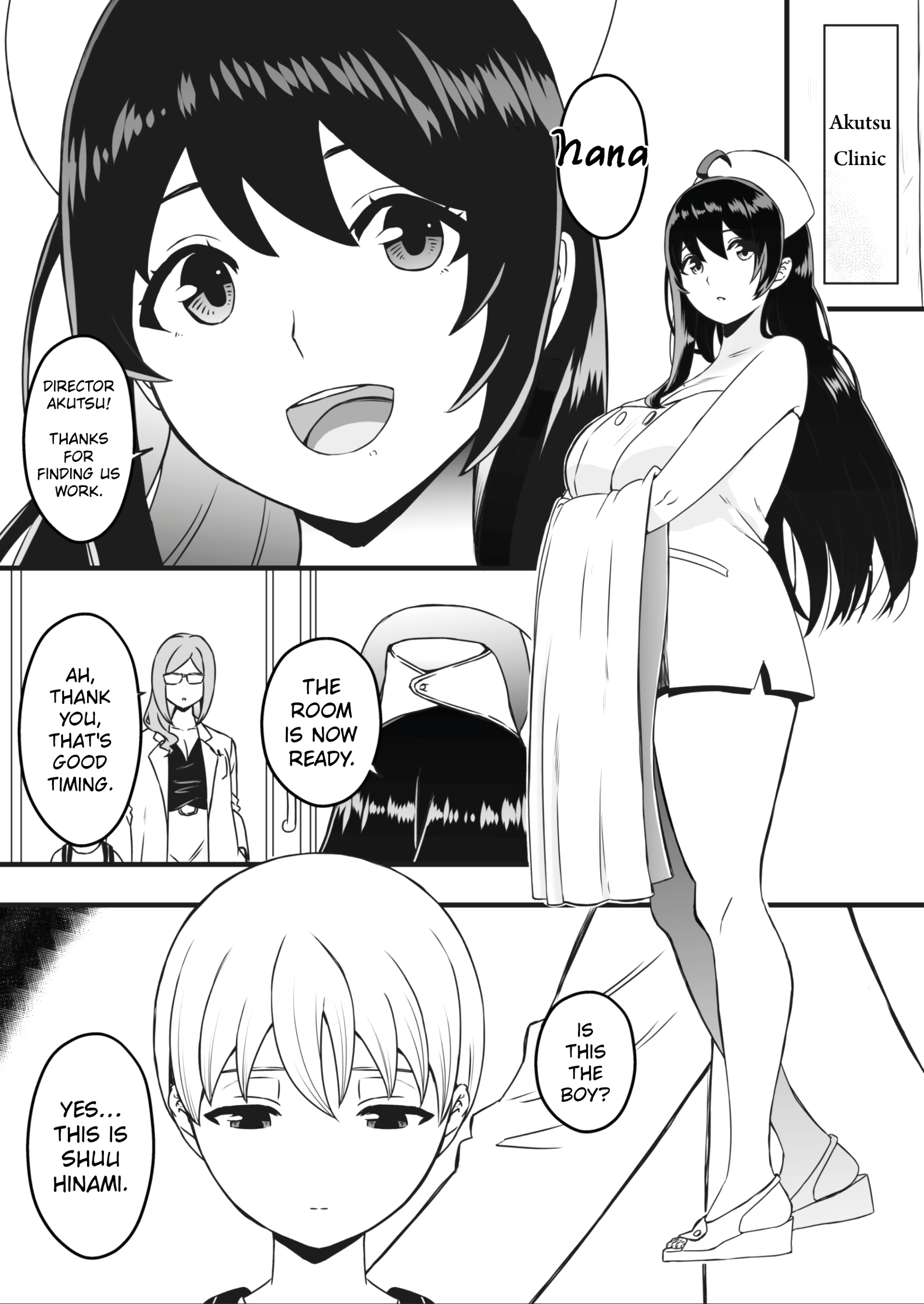 Sperm-Squeezing Clinic Staffed with Total Cumsluts! page 3
