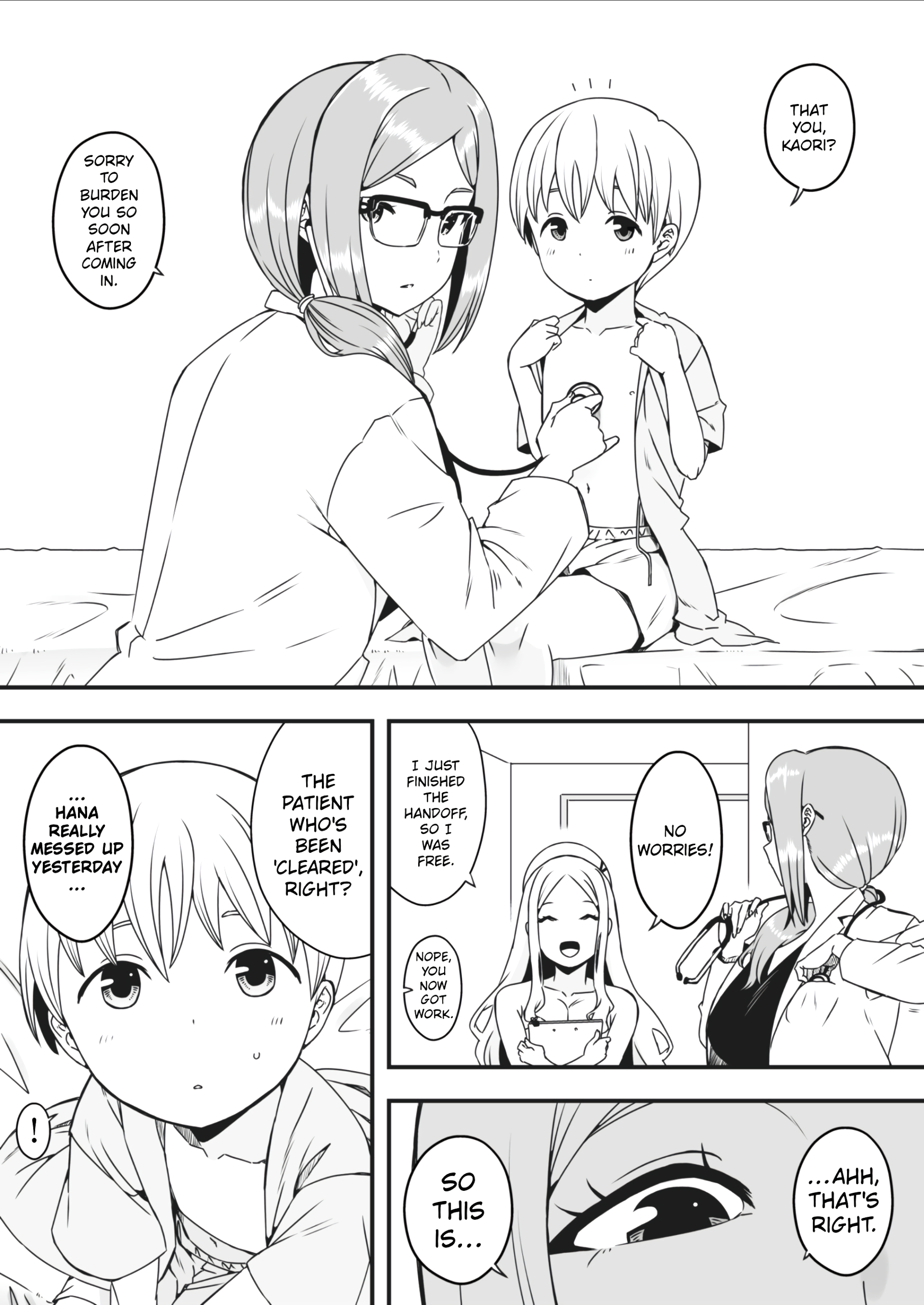 Sperm-Squeezing Clinic Staffed with Total Cumsluts! page 31