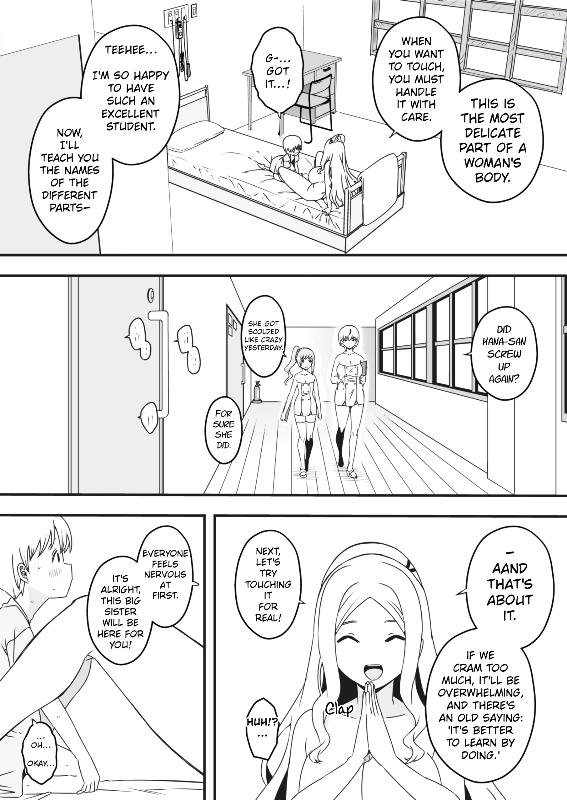 Sperm-Squeezing Clinic Staffed with Total Cumsluts! page 37