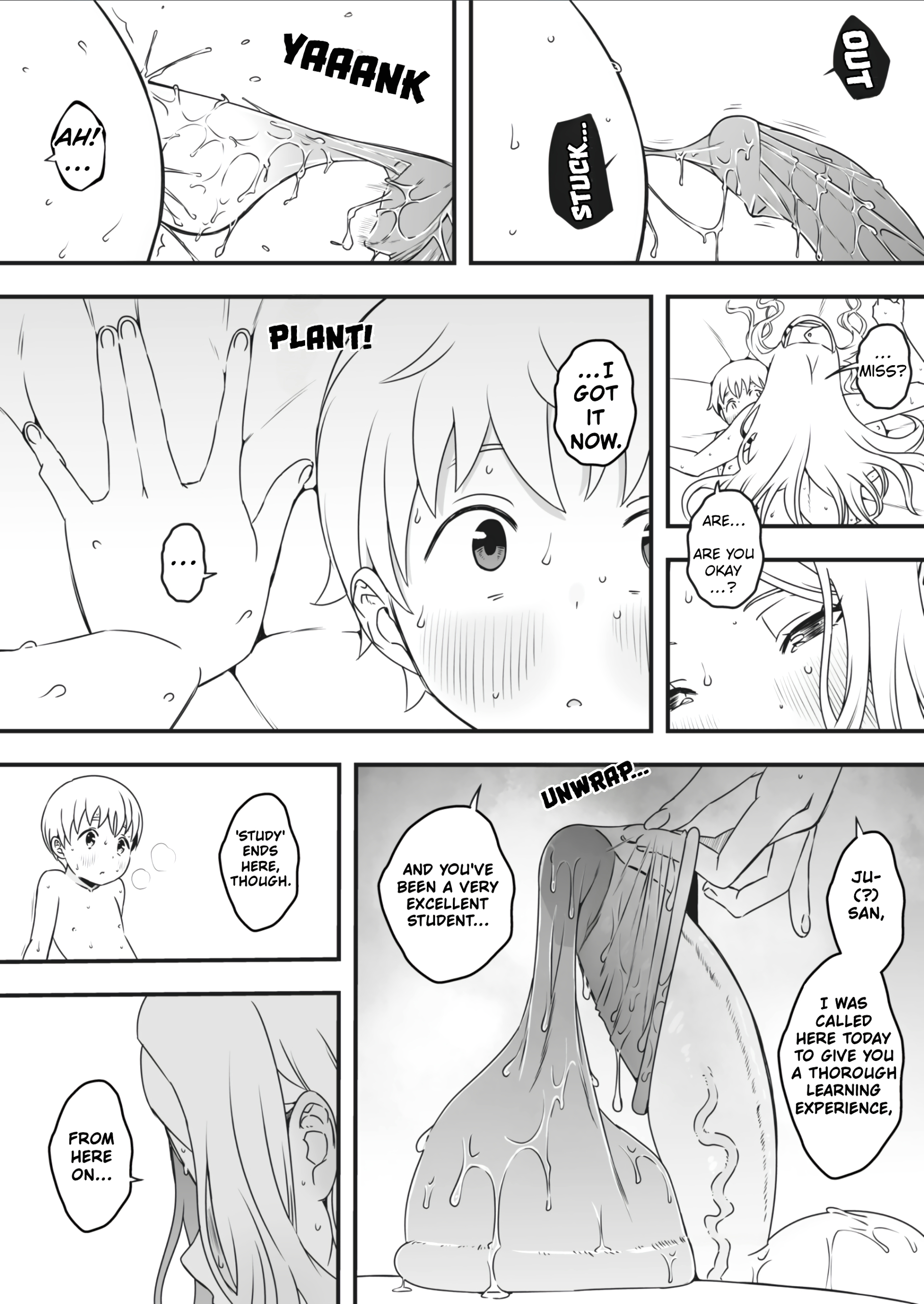 Sperm-Squeezing Clinic Staffed with Total Cumsluts! page 53
