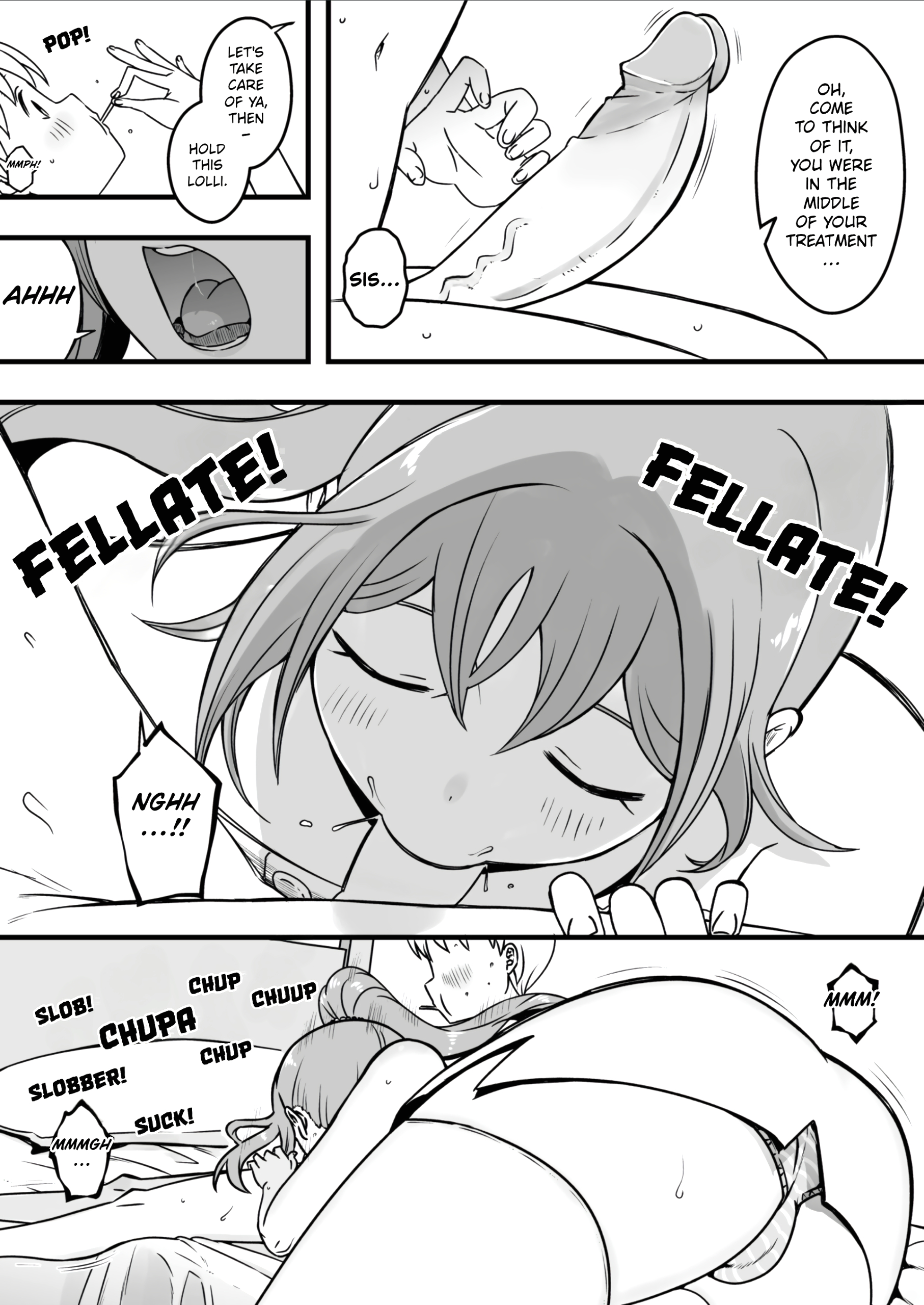 Sperm-Squeezing Clinic Staffed with Total Cumsluts! page 71