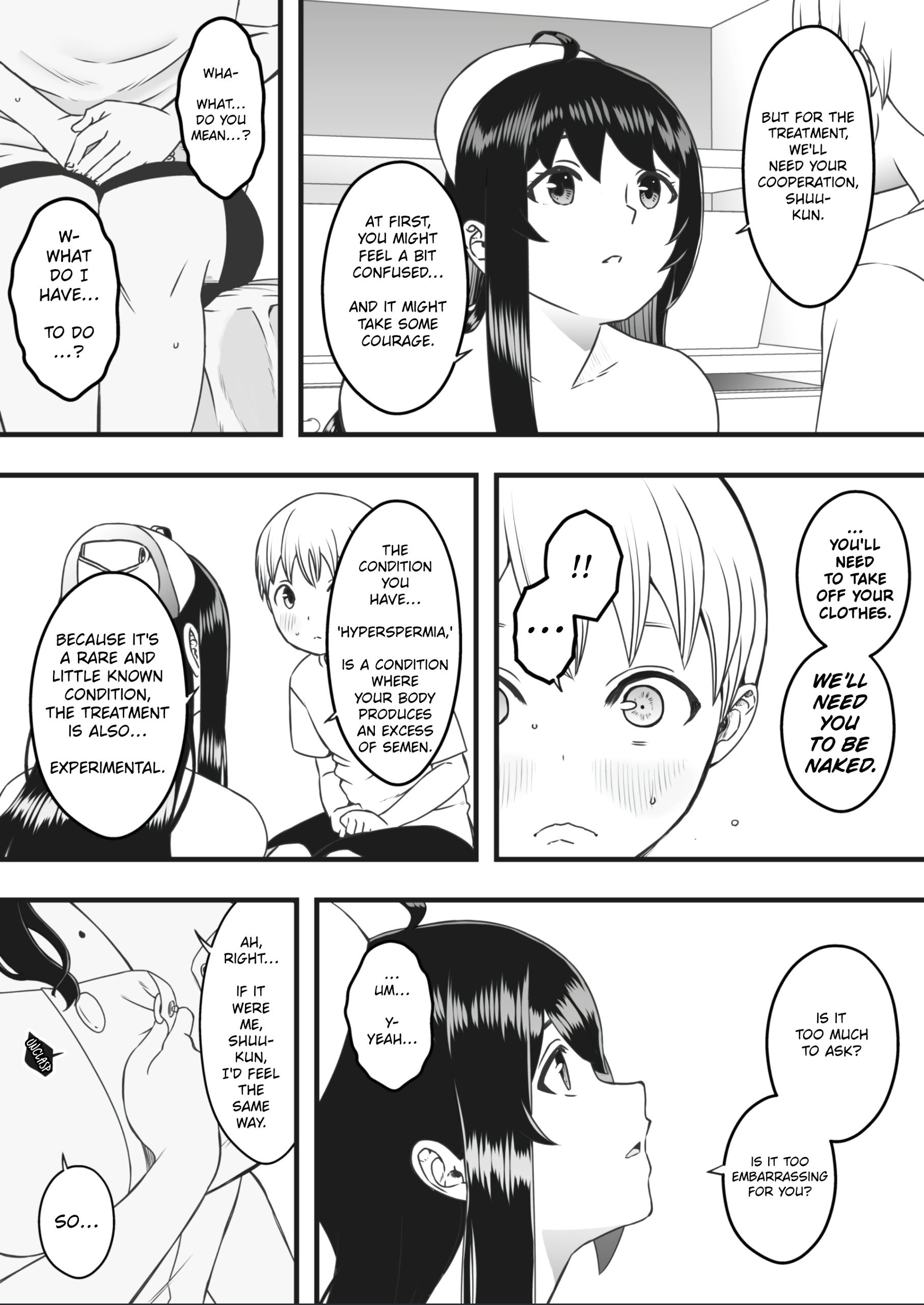 Sperm-Squeezing Clinic Staffed with Total Cumsluts! page 8