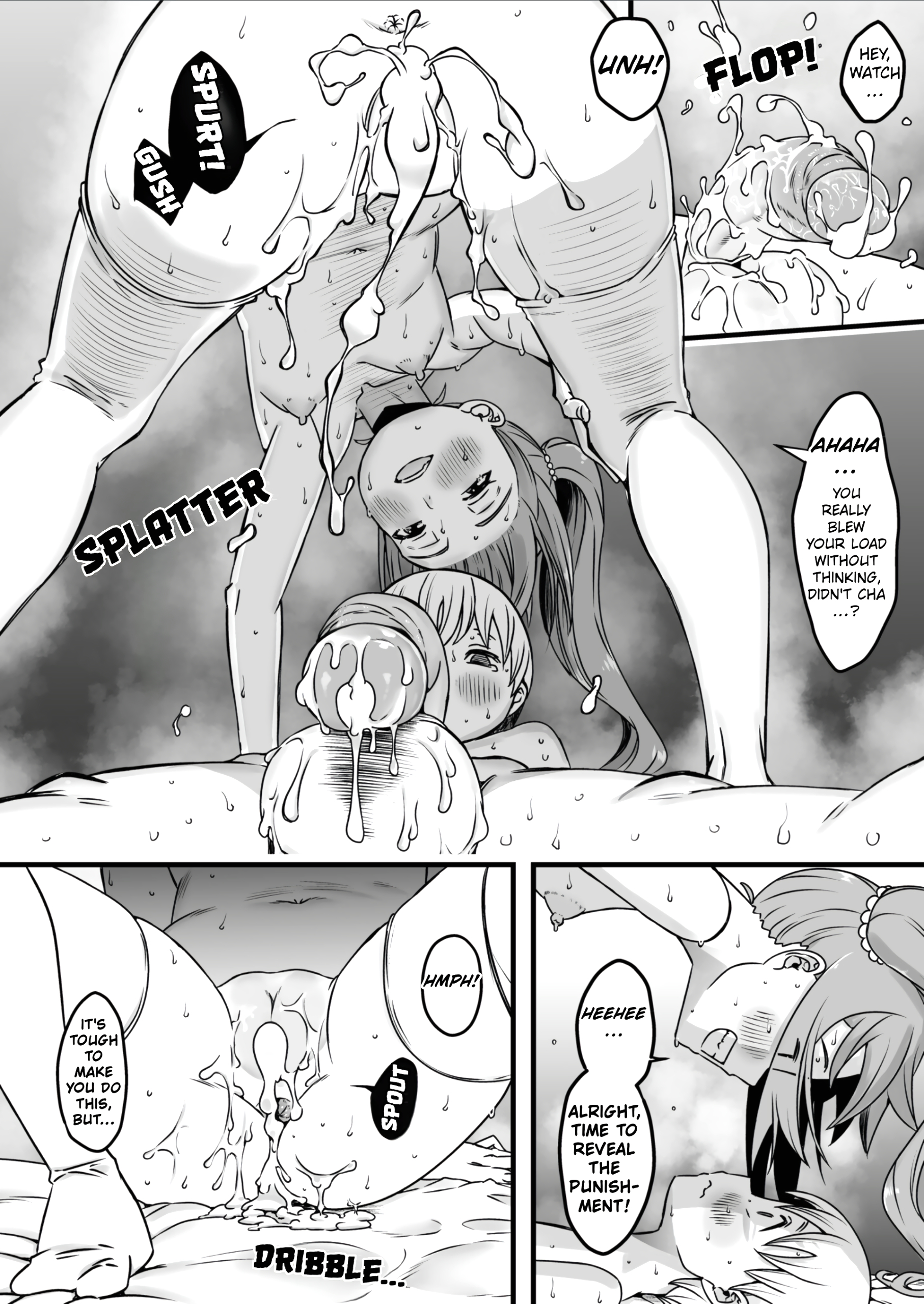Sperm-Squeezing Clinic Staffed with Total Cumsluts! page 81