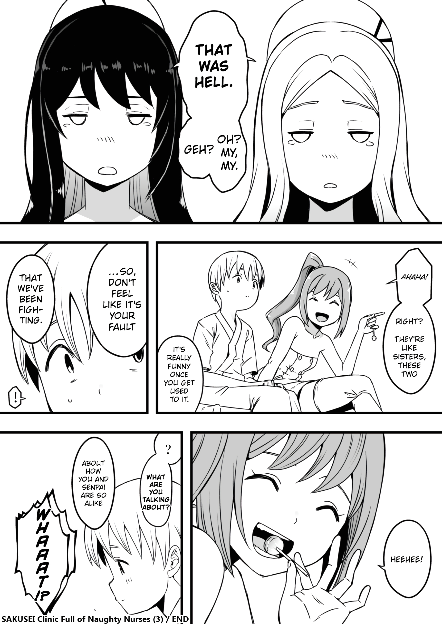 Sperm-Squeezing Clinic Staffed with Total Cumsluts! page 93