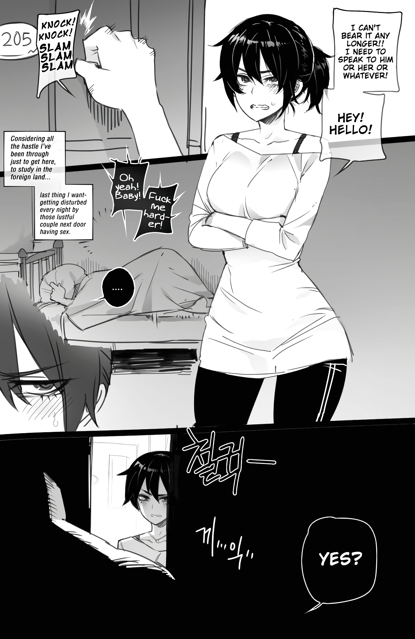 The Korean Exchange Student page 2