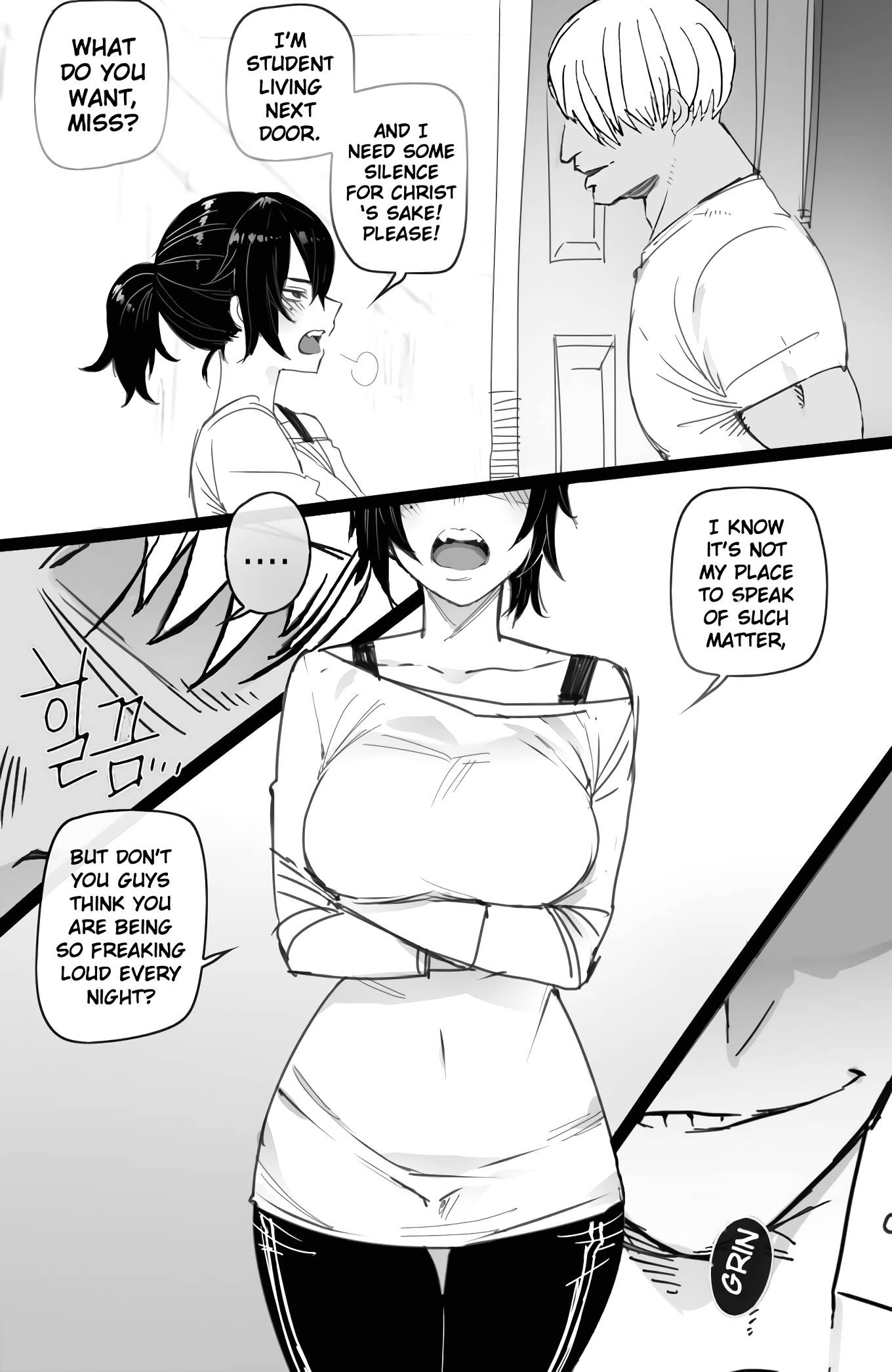 The Korean Exchange Student page 3