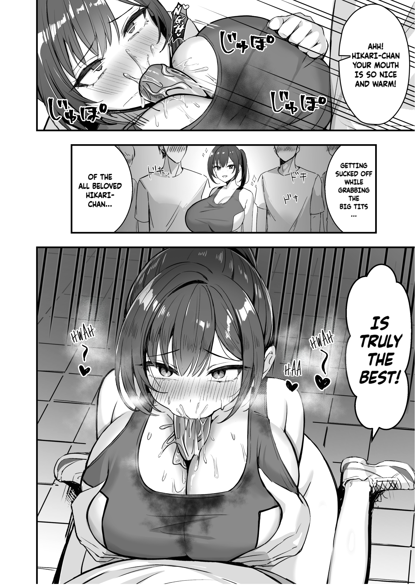 The Track and Field Girl with the Huge Boobs Can't Disobey Her Senpai! page 18