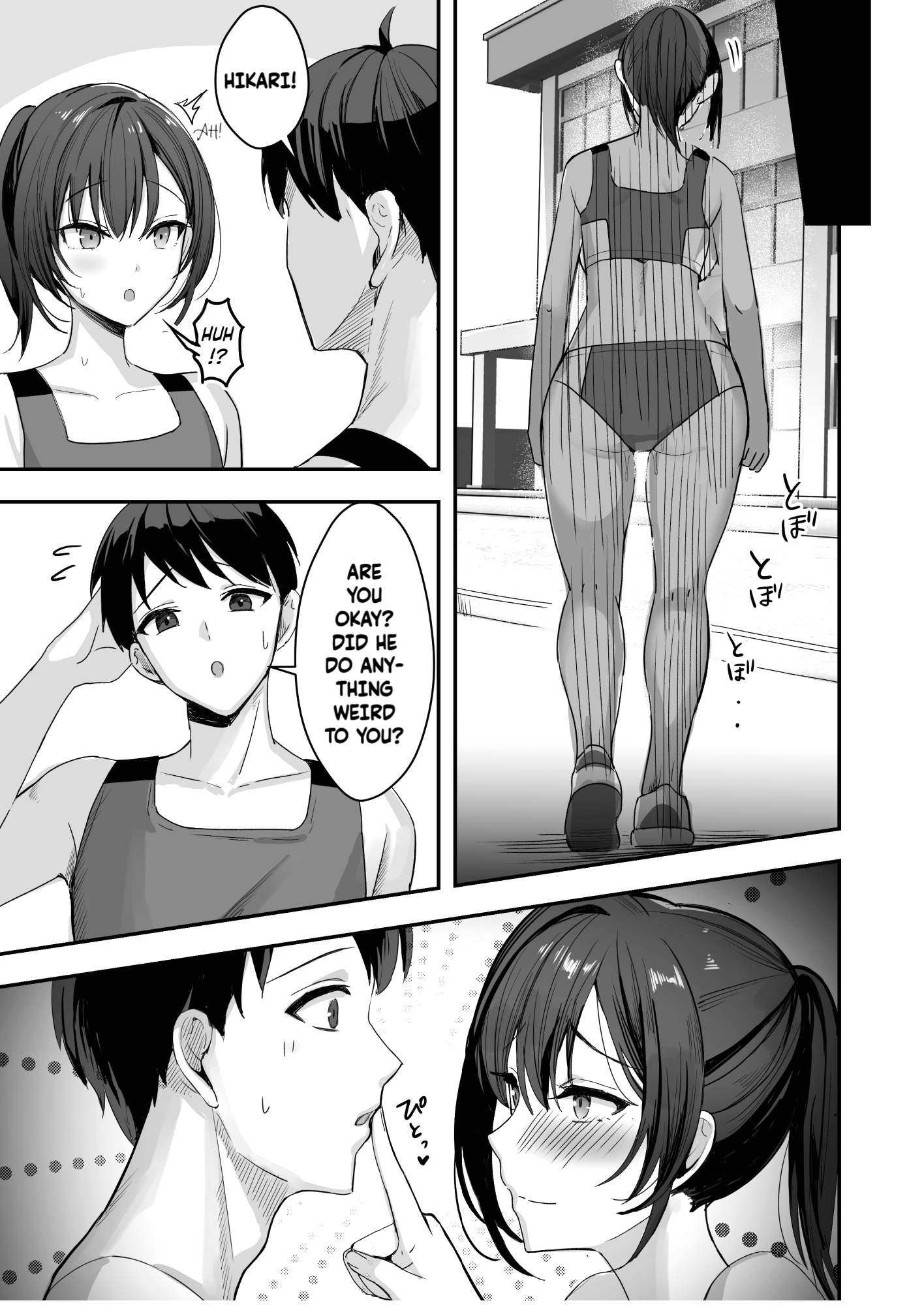 The Track and Field Girl with the Huge Boobs Can't Disobey Her Senpai! page 53