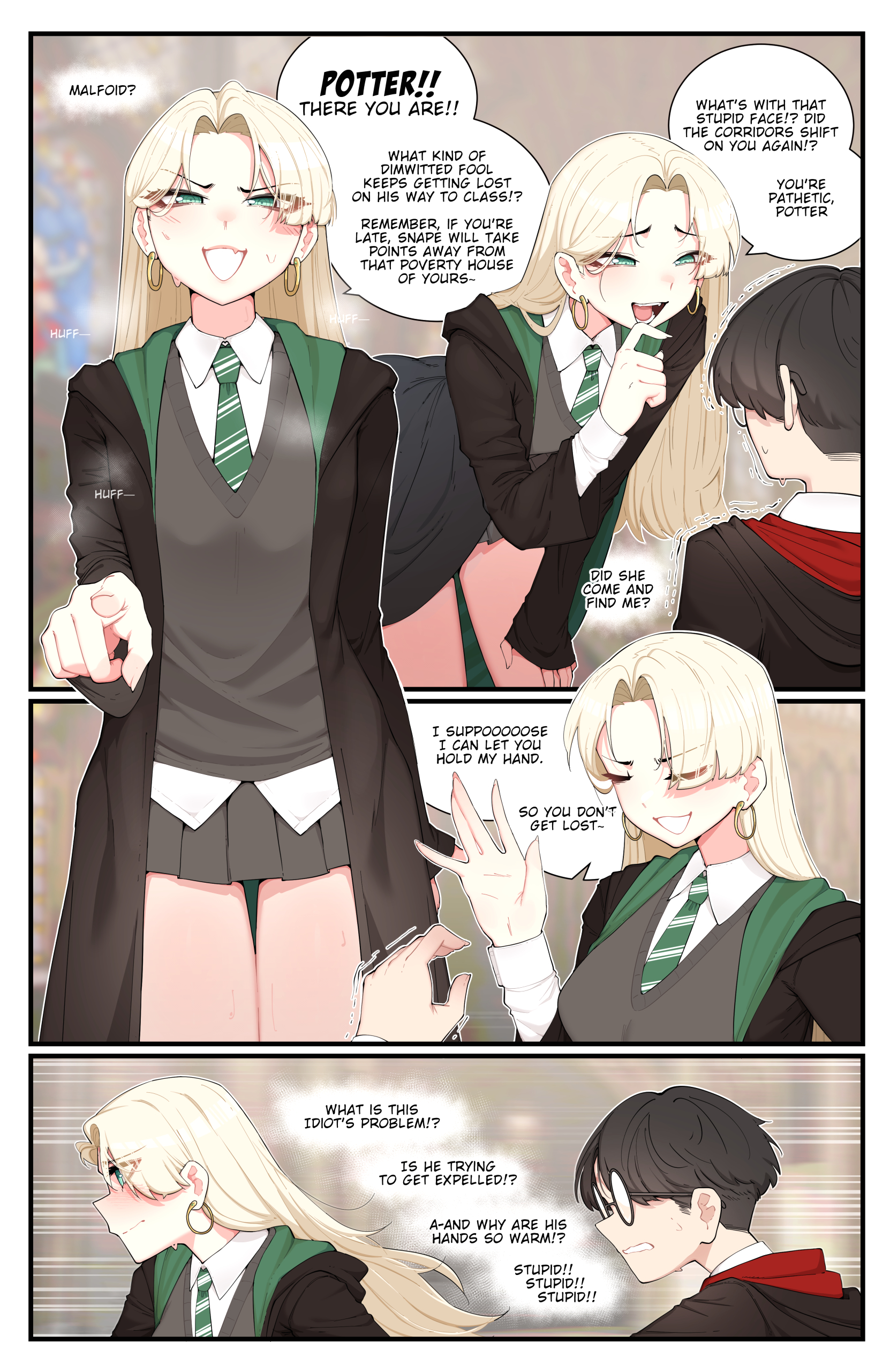 Tsundere Malfoid page 1