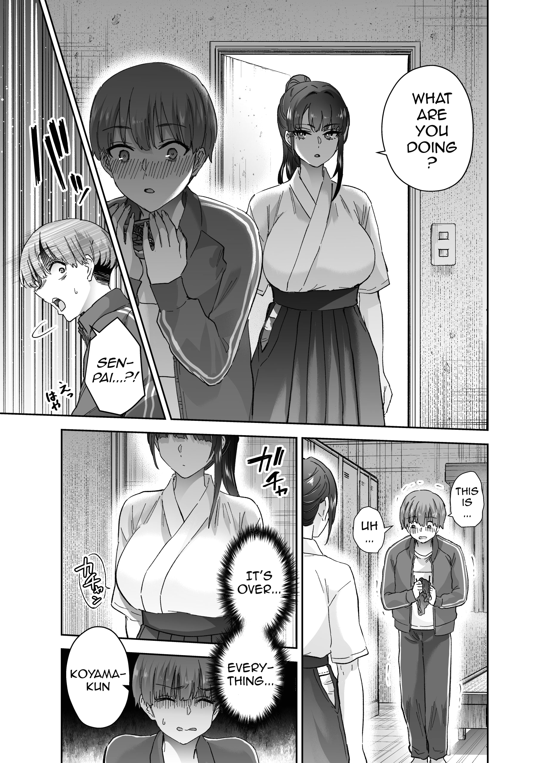 Turns Out the Seemingly Reserved Kyudo Club Senpai Only Wants to Have Sex with Me page 14
