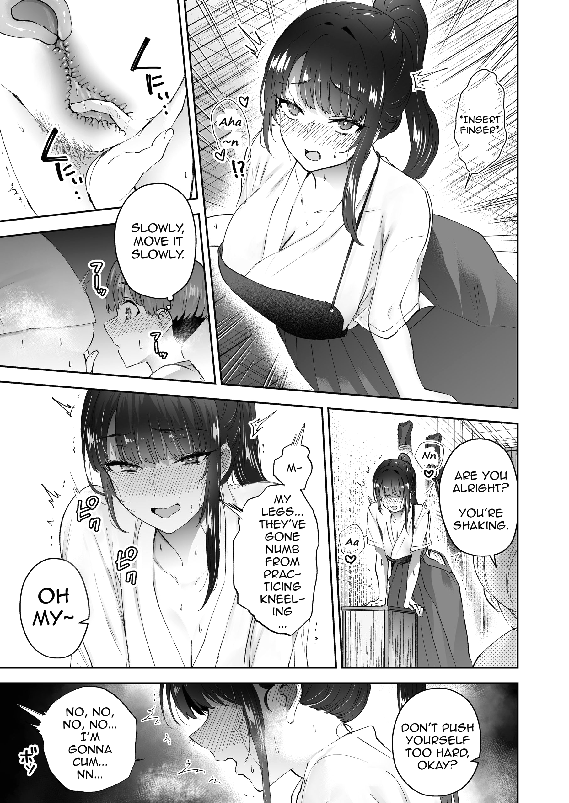 Turns Out the Seemingly Reserved Kyudo Club Senpai Only Wants to Have Sex with Me page 48