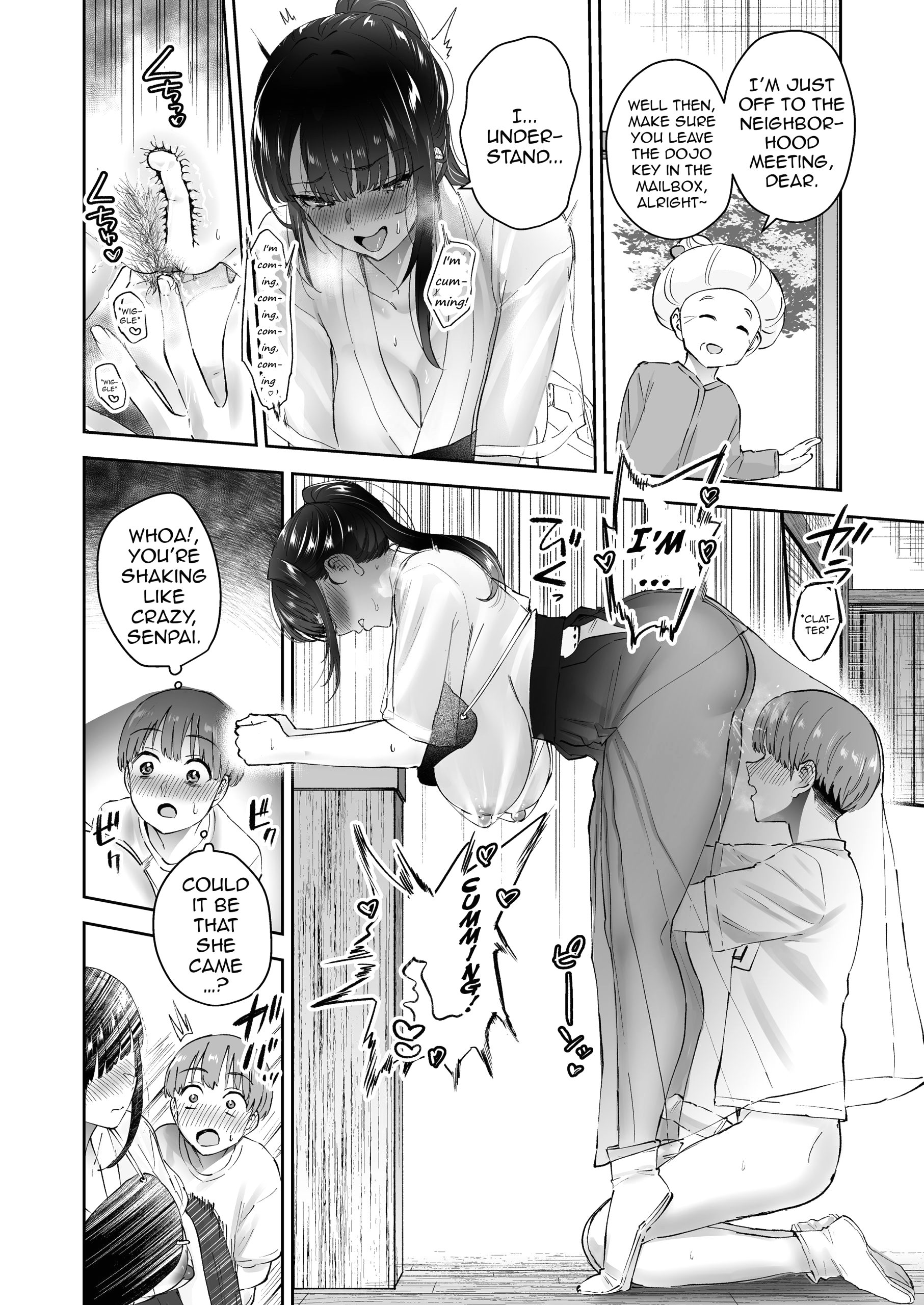 Turns Out the Seemingly Reserved Kyudo Club Senpai Only Wants to Have Sex with Me page 49