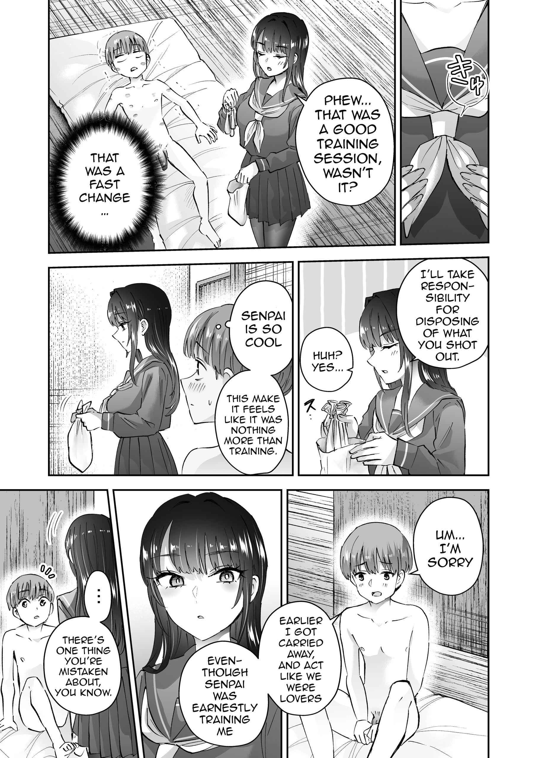 Turns Out the Seemingly Reserved Kyudo Club Senpai Only Wants to Have Sex with Me page 62