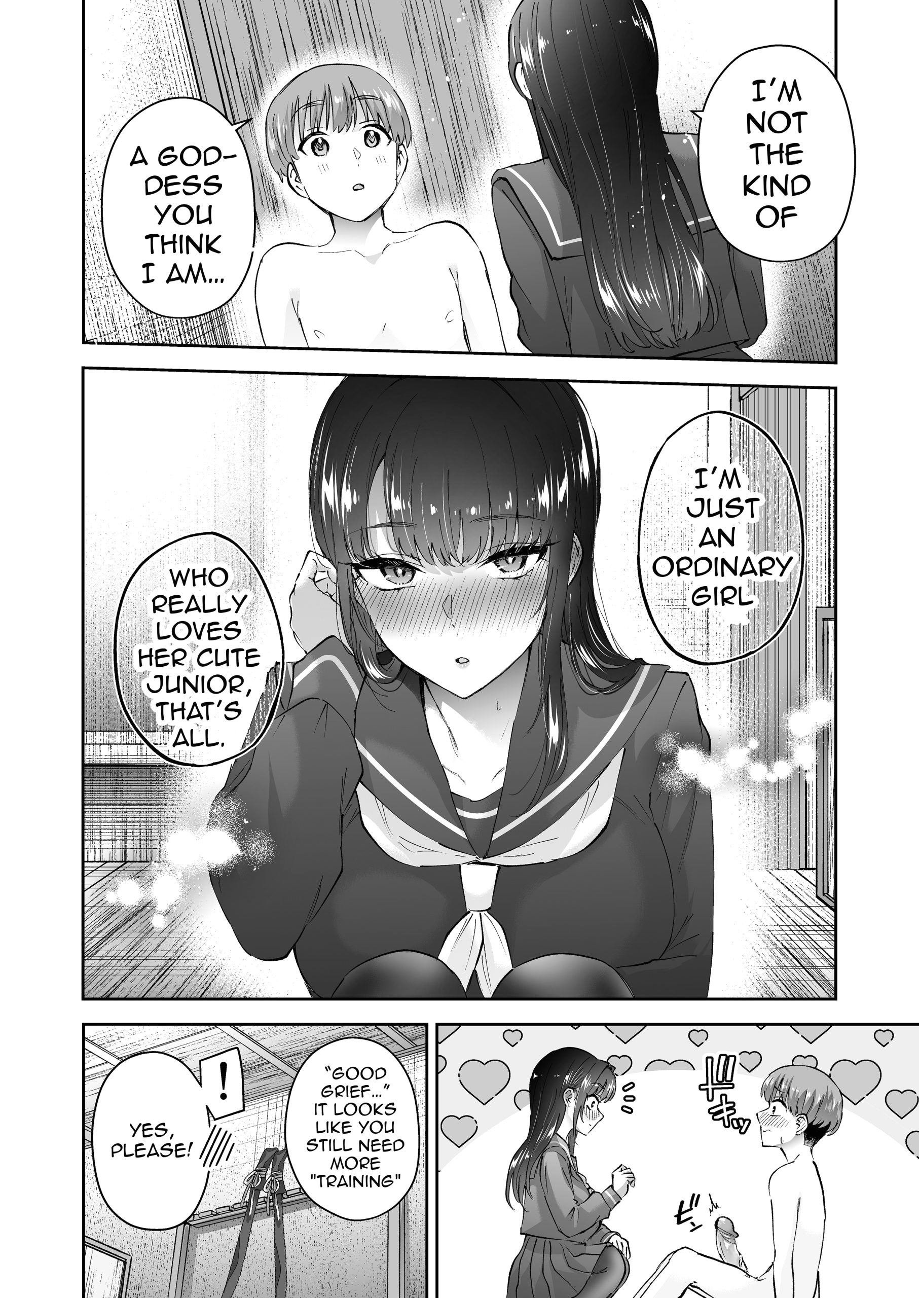Turns Out the Seemingly Reserved Kyudo Club Senpai Only Wants to Have Sex with Me page 63