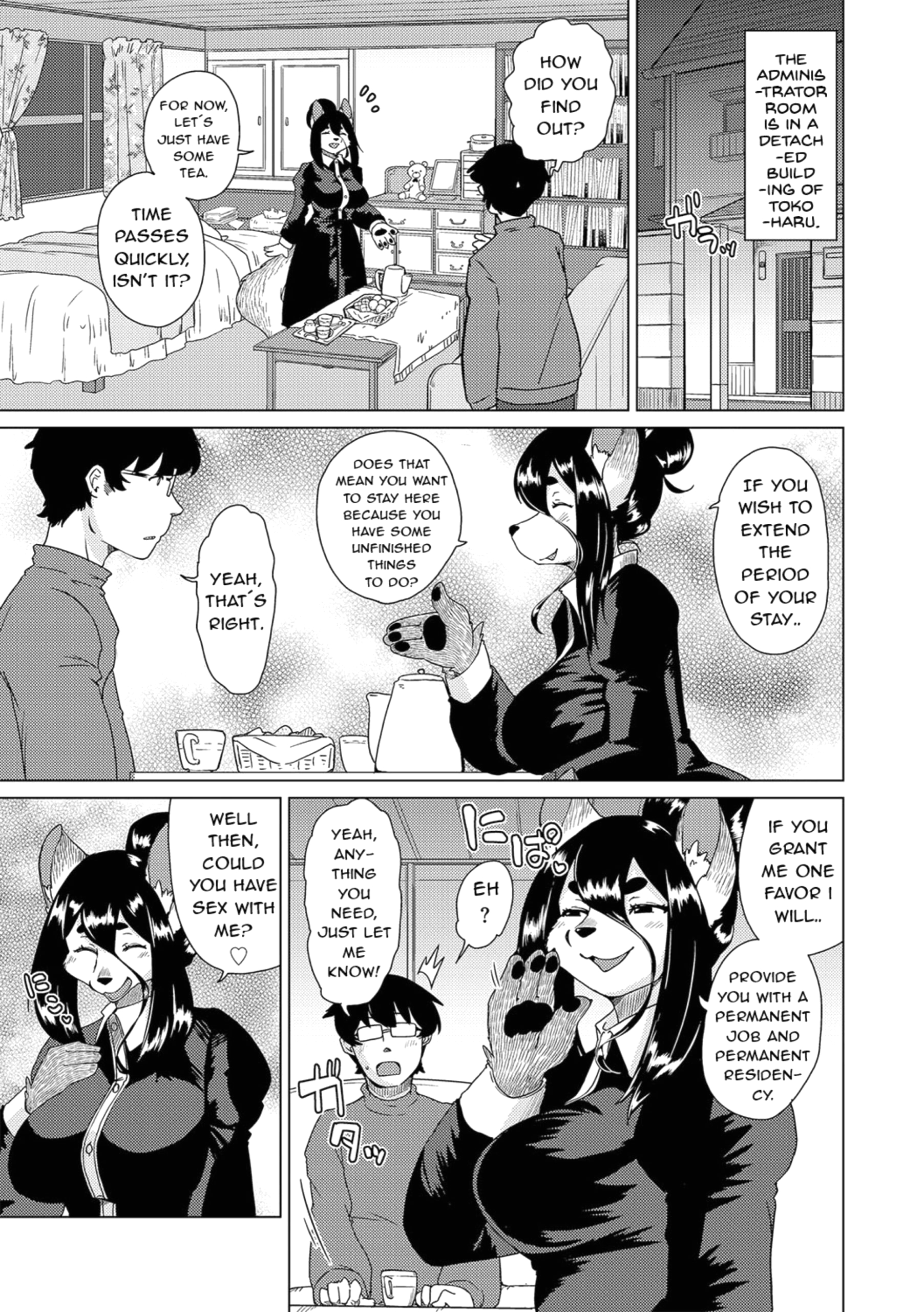 Welcome to the Tokoharu Beastfolk Apartment! 9 page 6