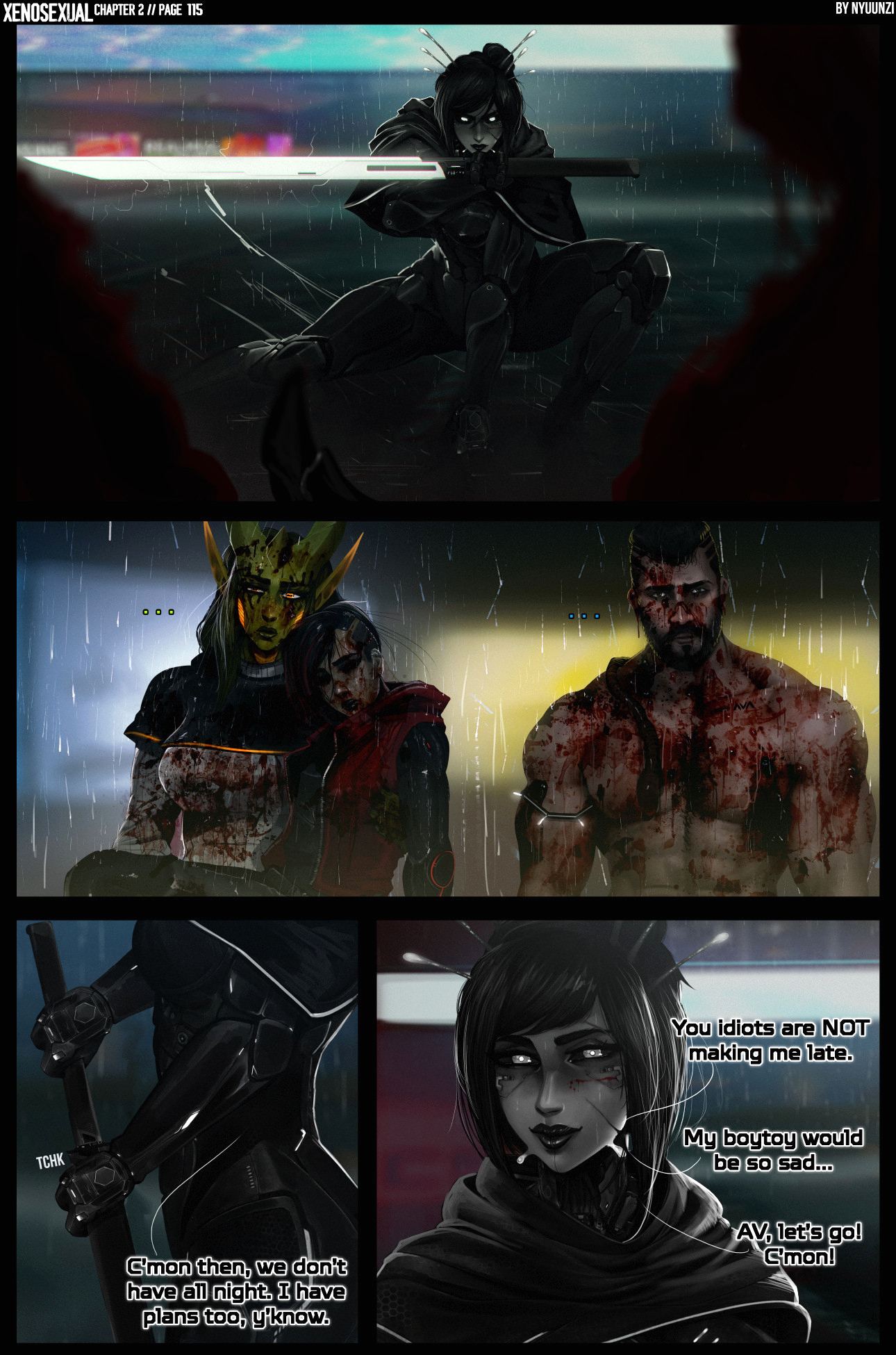 Xenosexual 2: OZURIE - Porn Comics page 116